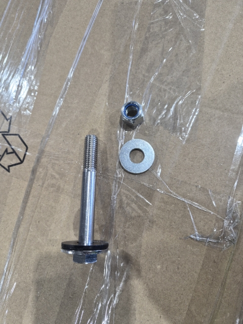 <p>Hexagon Bolt M12*95</p><p>Big washer</p><p>Rubber washer</p><p>Washer</p><p>Nylon Nut M12</p>