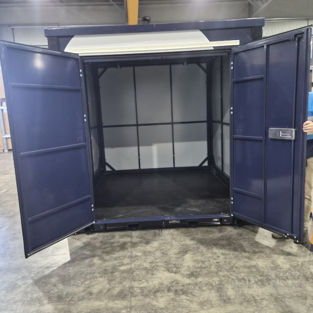 <p>The Stellar container is completed.</p>