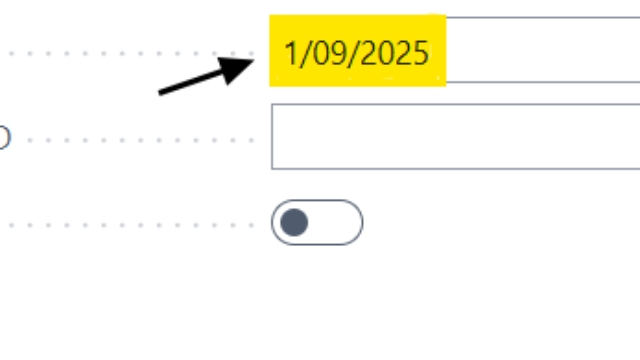 <p>Change the date back to the original date.</p>