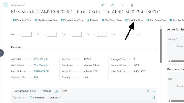 <p>Now that you're in the job, you need to start your time.</p><p>Different tablets/computers will look different, so have a look for your start run time and click it.</p><p>If there is more than one person on the job, you will need to add them before starting the time.</p>
