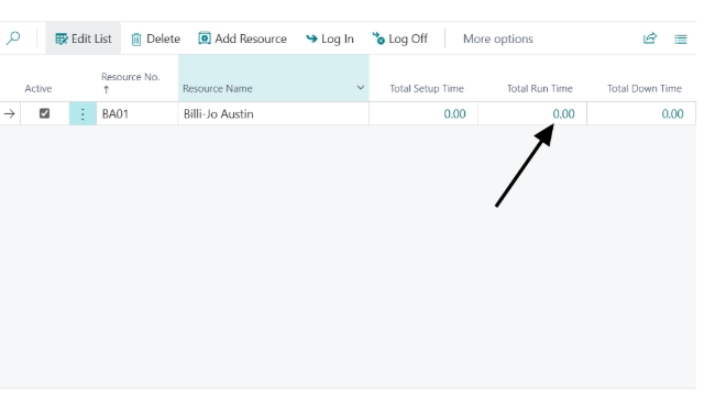 <p>If the time is incorrect, you can add time.</p><p>In manage resources, click on total run time</p>