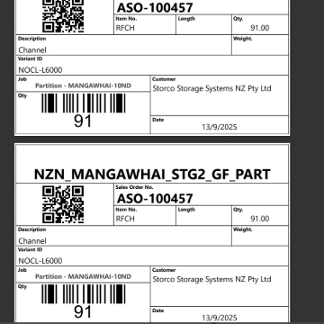 <p>Follow steps one to five to print the stickers.</p><p>With the multiple output lines multiple stickers will appear. Once they appear, hit print and follow step 6 and then youre done.</p>