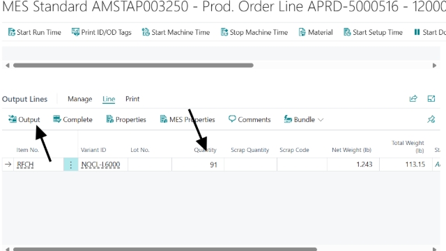 <p>Type in the amount you need, then click output.</p>