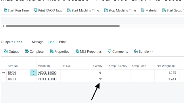 <p>Once you've clicked output it will add the remaining amount into another output line, continue this step if needed for more packs.</p>