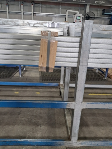 <p>Cut the wood to the size you need, strap the wood to the channel pack.</p><p></p>