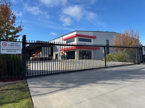 <p>Ensure the front gate is closed before driving away.</p><p>Supawood is closed & secure.</p>