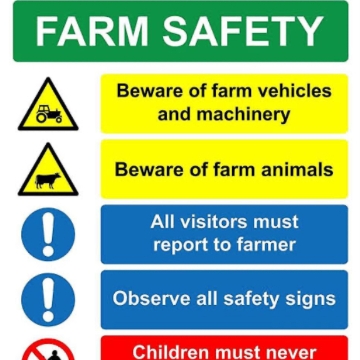 <p>You’ll be given a safety induction for the around the dairy itself.
An induction to the rest of the farm will be at a later time.</p>