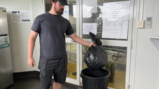 <p>Replace the bin liner if it is full.</p>