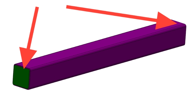 <p>Weld on the end caps onto toolbar</p>