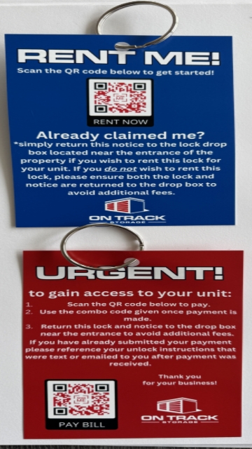 <p>If you have chosen to use the provided combination disc lock, you will only need to return the lock out tag to the drop box. </p><p>In this case, skip to step 4. </p>