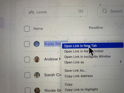 <p>Right click and open in new tab</p>