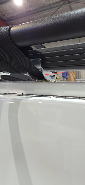 <p>Test to make sure the door isn't going to hit before installing.</p>