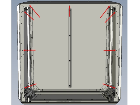 <p>Order of which blots to place. Follow the Diagram to ensure the canopy is fitted correctly.</p>
