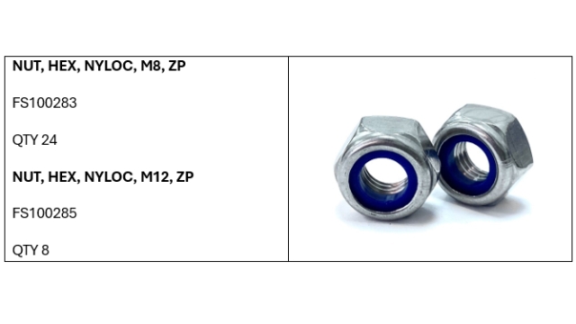 <p>Components List</p>