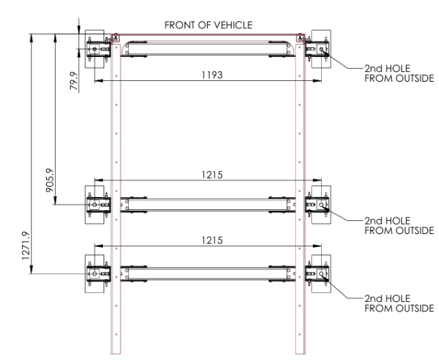 <p>Diagram of Hole Placing.</p>