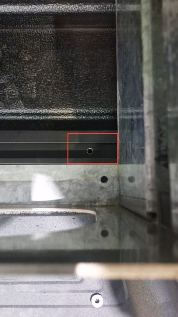 <p>With an 8.5mm drill bit, drill through the low-profile bar and liner and mark the van floor.</p>