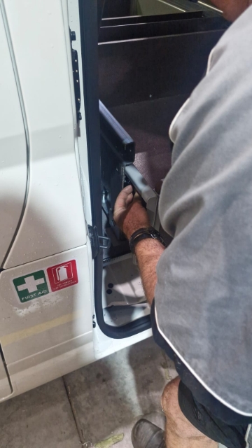 <p>Fit the bearings in make sure the drawer still works smoothly.</p>