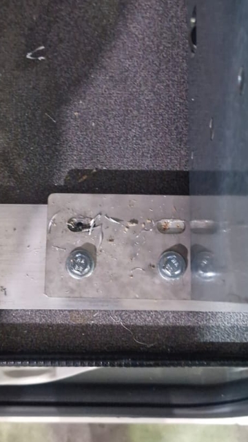 <p>Where to drill the hole.</p>