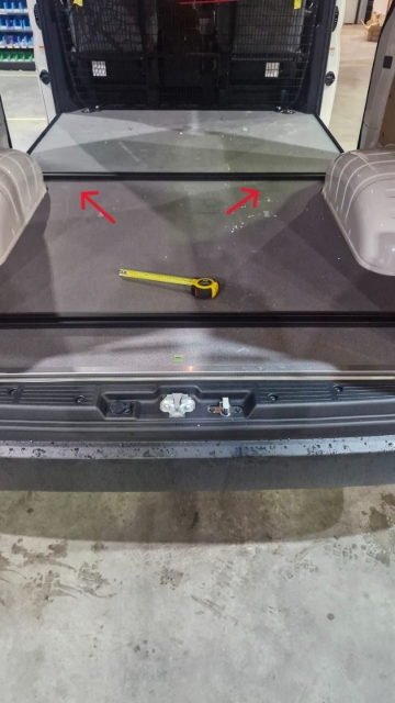 <p>Copy the steps for the low-pro bar in the middle of the van.</p>