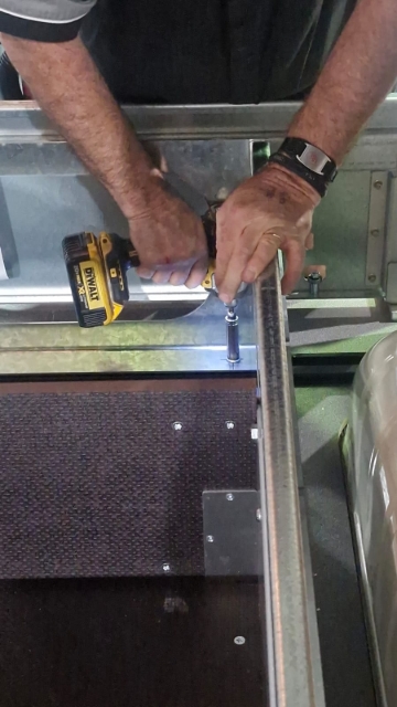 <p>Tighten to spec.</p>
