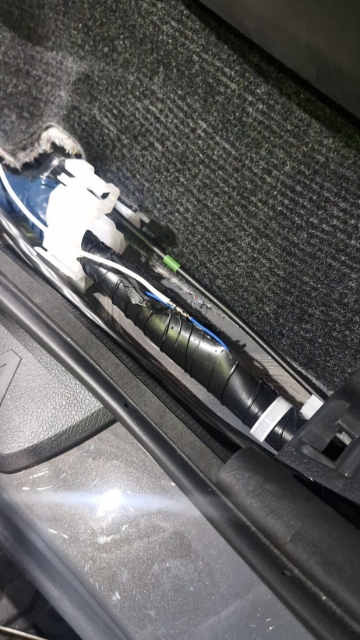 <p>Ensure to solder and tape.</p>