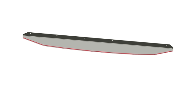 <p>Use double-sided tape on the tailgate bracket </p>