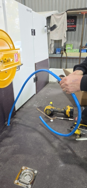<p>Cut where needed, leave some slack.</p>