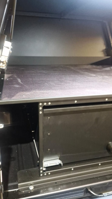 <p>Fit the rails around the side of the canopy. </p>