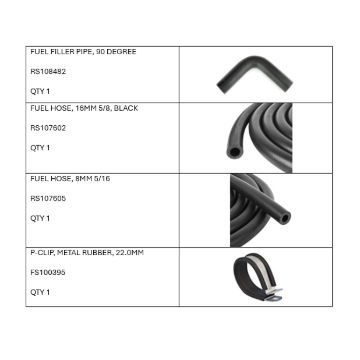 <p>Components List</p>