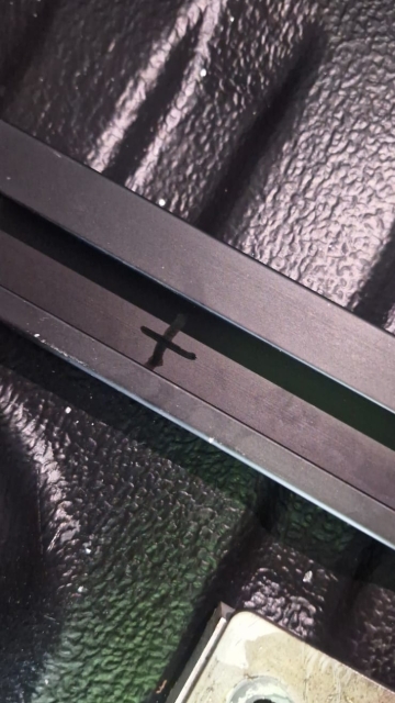 <p>Mark to drill.</p>