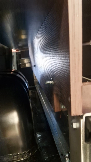 <p>Fit the extension side taken down, back up.</p>