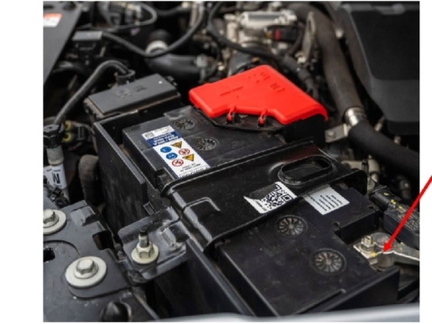 <p>Ensure to disconnect the negative terminal from the battery before starting.</p>