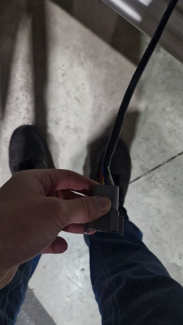 <p>Loom connected to the deutch plug.</p>