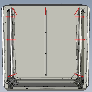 <p>Bolt Locations</p>