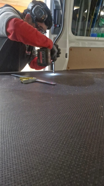 <p>Bolt the false floor to the drawer</p>