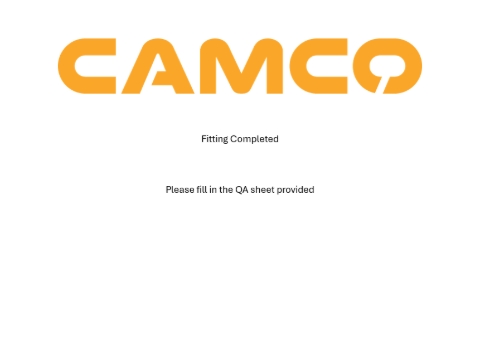 <p>Please fill out the hard copy QA sheet included with the product you got.</p><p>Once filled out, please send back to</p><p><a target="_blank" rel="noopener noreferrer nofollow" href="mailto:charl@camcoindustries.co.nz">charl@camcoindustries.co.nz</a> </p><p></p><p></p><p>If the hard copy does not arrive, please contact us</p><p></p><p><a target="_blank" rel="noopener noreferrer nofollow" href="mailto:charl@camcoindustries.co.nz">charl@camcoindustries.co.nz</a></p><p></p><p>0800 663 500</p>