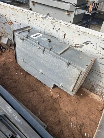 <p>Lift electrical box and dismantle steel frames and place in RORO bin.</p>