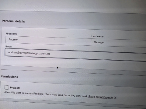 <p>Type in the name and email of the person you want to invite </p>