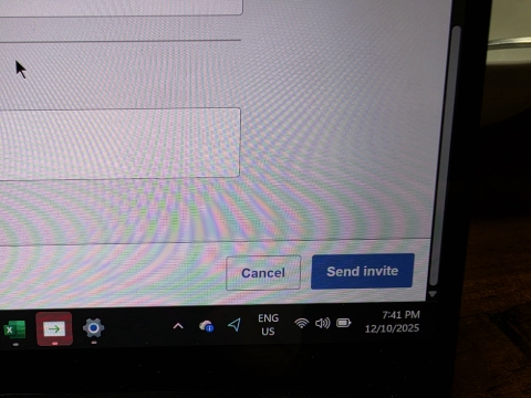 <p>Click 'send invite' </p>