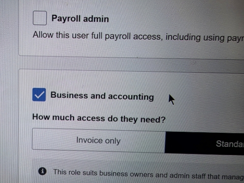 <p>Click Business and Accounting </p>