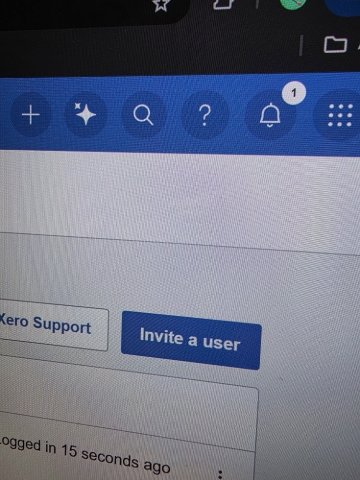 <p>Click 'invite a user'</p>