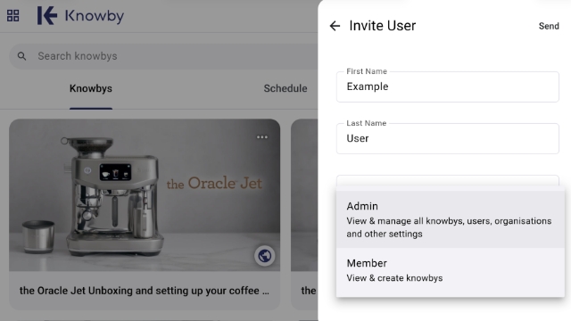 <p>High-level management tasks are strictly for <strong>Owners/Admins</strong>:</p><ul><li><p><strong>Users & Invites:</strong> Adding new users, removing them, or changing their roles.</p></li><li><p>Creating teams and managing which users belong to them.</p></li><li><p>Customizing organisation colours, logos, and QR codes.</p></li><li><p>Setting up the categories for the organisation.</p></li></ul><p></p>