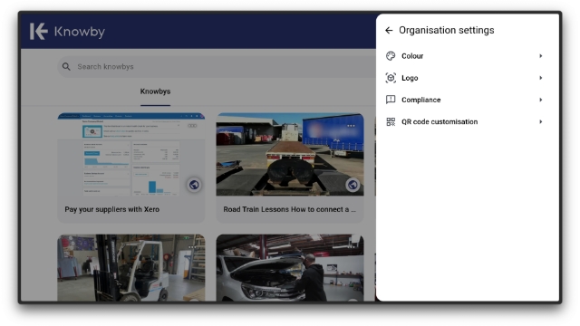 <h3>⚙️ Settings & Security</h3><p>Control your Knowby environment: from categories and branding to browser settings and SSO:</p><ul><li><a class="e-rte-anchor" href="https://knowby.show/7848a295-3692-4269-88bb-ef787b76273c" title="https://knowby.show/7848a295-3692-4269-88bb-ef787b76273c" target="_blank" aria-label="Open in new window"><span>Managing categories</span></a></li></ul><ul><li><a class="e-rte-anchor" href="https://knowby.show/c42a752a-a5b6-43ee-828b-8b14675b79d1" title="https://knowby.show/c42a752a-a5b6-43ee-828b-8b14675b79d1" target="_blank" aria-label="Open in new window"><span>Managing your organisation settings</span></a></li></ul><ul><li><a class="e-rte-anchor" href="https://knowby.show/75962e8a-e69c-4b77-ac44-a0a4de8f1ee5" title="https://knowby.show/75962e8a-e69c-4b77-ac44-a0a4de8f1ee5" target="_blank" aria-label="Open in new window"><span>Configure SSO with Entra ID for your Knowby organisation<br></span></a></li></ul>