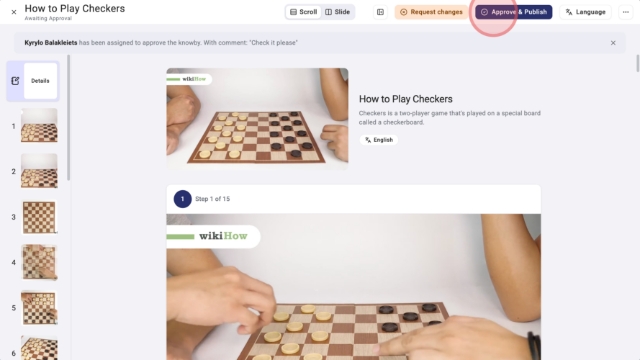 <p>Publishing content created by others requires specific permissions:</p><blockquote style="background-color: var(--k-quote-bg-neutral);"><p><strong>Owner / Admin:</strong> Can review, reject, or publish any knowby.</p></blockquote><blockquote style="background-color: var(--k-quote-bg-success);"><p><strong>Member (as Approver):</strong> A member with approver rights can only review and publish work if they have been specifically designated as an <strong>Approver</strong> for the entire organisation in the ‘Manage Approvers’ menu of the ‘Users’ settings section.</p></blockquote><blockquote style="background-color: var(--k-quote-bg-warning);"><p><strong>Standard Member:</strong> If not set as an approver, they can only view published knowbys and create their own drafts for submission.</p></blockquote><p></p>