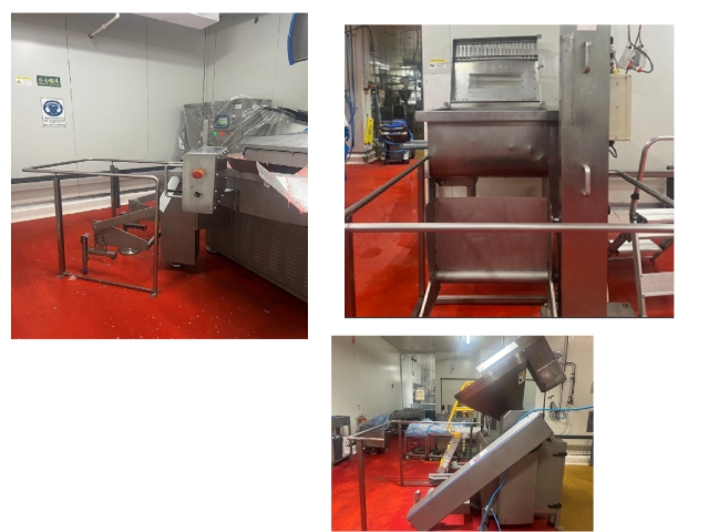 <h2>Bin lifter</h2><p></p><p>Bin lifters are used to lift and tip heavy bins, and can pose serious safety hazards if not handled properly:</p><ul><li><p>The lifting arms, clamps, and tipping mechanisms can trap or crush fingers, hands, or arms.</p></li><li><p>If the bin is not properly secured, it may fall during lifting or tipping.</p></li><li><p>Exceeding the weight limit can lead to equipment failure or sudden drops.</p></li><li><p>Malfunction or incorrect operation can cause unexpected lifting or tilting.</p></li></ul><p></p>
