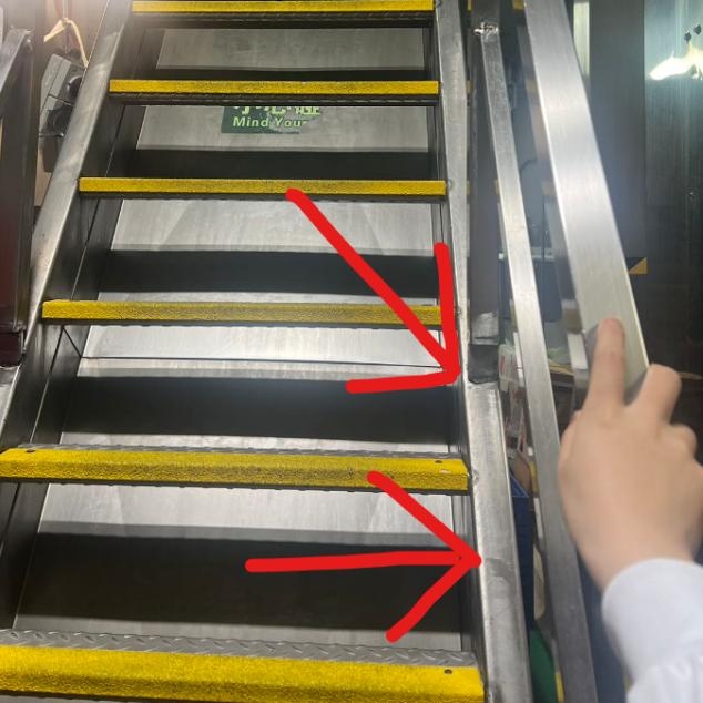 <h2>Other Potential Risks<br></h2><ul><li><p>Mezzanine stairs are often steeper and narrower than standard stairs</p></li><li><p>Always hold the handrail when using platform stairs and move slowly.</p></li><li><p>The factory has pressured water system for machine cleaning. Beware when you turn on any water gun. Start by pressing lightly, before increasing the water flow.</p></li></ul><p></p>