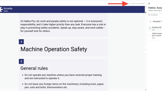 <h2><strong>How to Complete This Module</strong><br><br>After you’ve reviewed all the slides, click “Mark as Complete” at the top right of the window.<br>Then, select the Quiz to begin.</h2><p></p>
