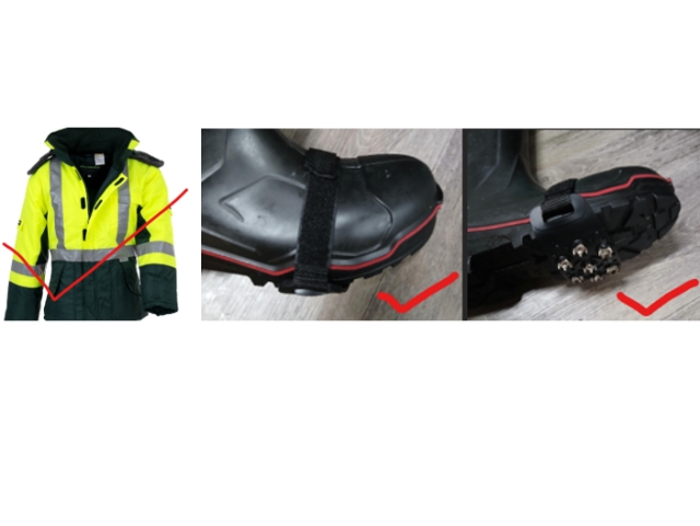 <h2>Freezers</h2><p></p><ul><li><p>Do not enter the freezers if you are not trained and instructed to enter.</p></li><li><p>If you are trained and instructed to enter, you should be provided with the appropriate PPE including warm jacket and slip-resistant boots and the ice claws for icy surfaces.</p></li><li><p>Behind each freezer door, there is an rescue bell.</p></li><li><p>Although the freezer doors do not have locks, they may sometimes become stuck due to ice buildup. If you find yourself unable to open the freezer door, immediately rotate the rescue bell located inside the freezer.</p></li><li><p>If you need to enter the freezer for <strong>less than 5 minutes</strong>, it is <strong>not necessary to close the door</strong>.</p></li><li><p>If you plan to work inside the freezer for an extended period, inform your supervisor of your location and expected working time.</p></li><li><p><strong>Freezer 3 and Freezer 4</strong> are equipped with <strong>emergency exits</strong>. These emergency exits <strong>must always remain clear and unobstructed</strong>.</p></li></ul><p></p>