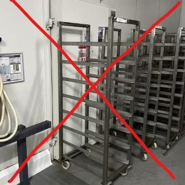 <h2> Emergency Equipment</h2><p></p><ul><li><p>The locations of emergency equipment are shown on the emergency diagram.</p></li><li><p>No objects are allowed within a one-meter radius of any emergency equipment.</p></li><li><p>Obstructing emergency equipment is a legal offence.</p></li></ul><p><br></p><h1></h1><p></p>