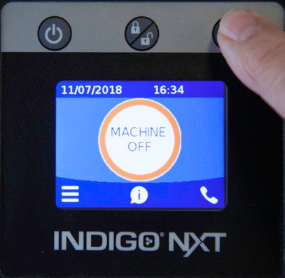 <p>Press the CLEAN button. Follow the screen prompts to start the clean cycle. Wait until the prompt to add cleaner is displayed (approximately 2 minutes), then continue with the next step.</p>